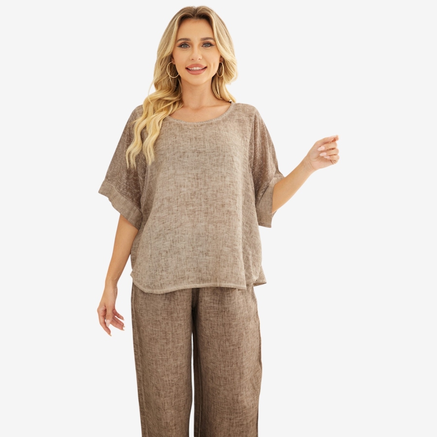 Image 122651_FANGO.jpg, Product 122-651 / Price $74.99, Orange Fashion Village Coldwash Round Top from Orange Fashion Village on TSC.ca's Fashion department
