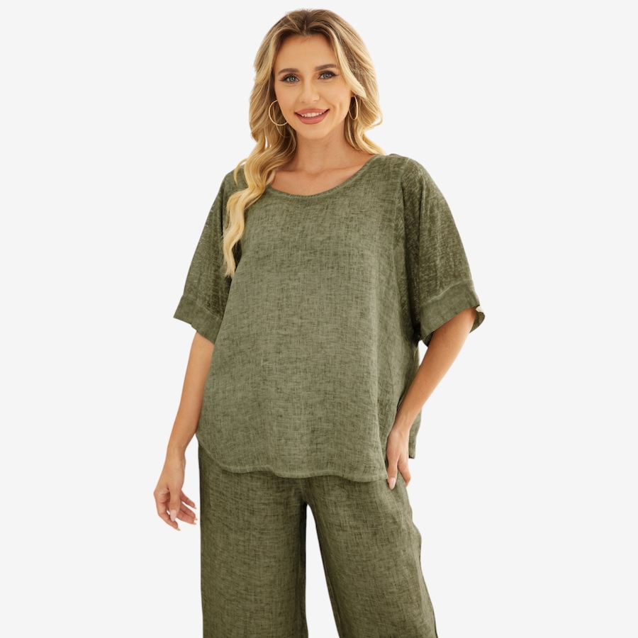 Image 122651_MILRY.jpg, Product 122-651 / Price $74.99, Orange Fashion Village Coldwash Round Top from Orange Fashion Village on TSC.ca's Fashion department