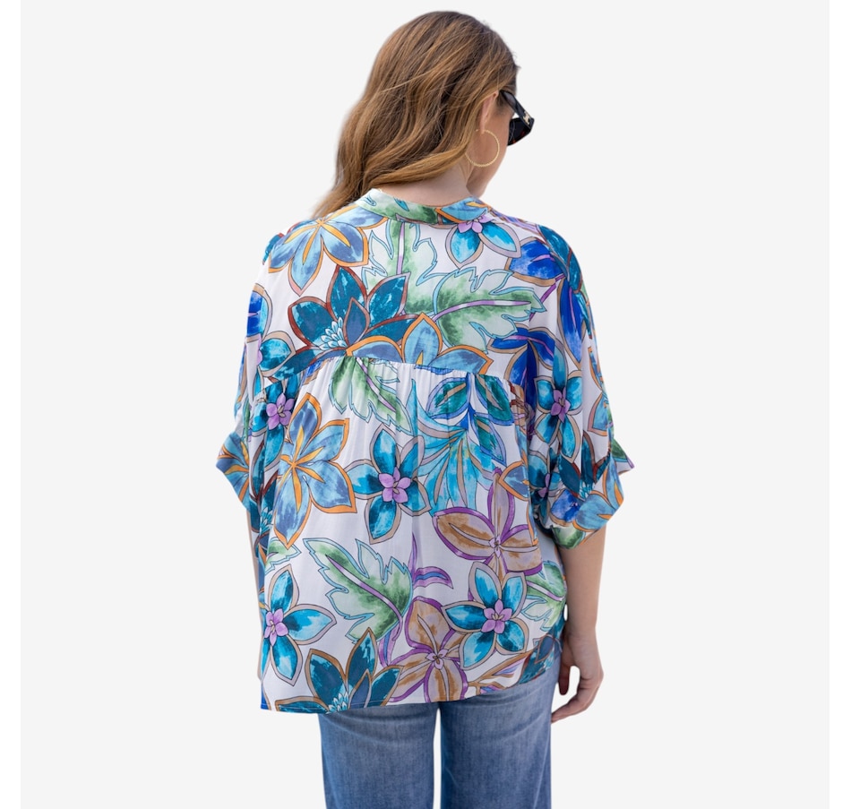 Image 122652_ALTMORE1.jpg, Product 122-652 / Price $49.99, Orange Fashion Village Summer Escape Button-Down from Orange Fashion Village on TSC.ca's Fashion department