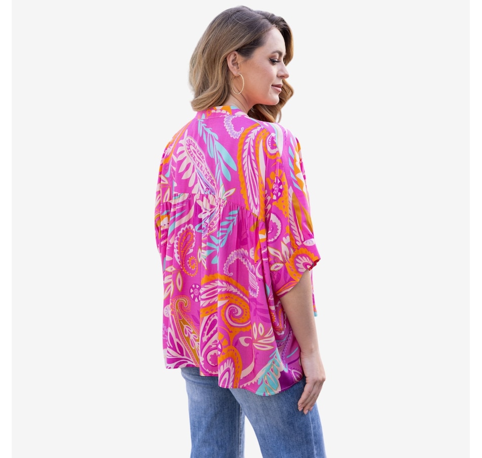 Image 122652_ALTMORE5.jpg, Product 122-652 / Price $49.99, Orange Fashion Village Summer Escape Button-Down from Orange Fashion Village on TSC.ca's Fashion department