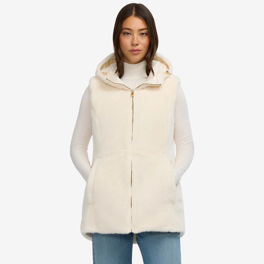 Image 122653_WHW.jpg, Product 122-653 / Price $329.00, Pajar Isabelle Reversible Faux Mink Fur Vest from Pajar on TSC.ca's Fashion department