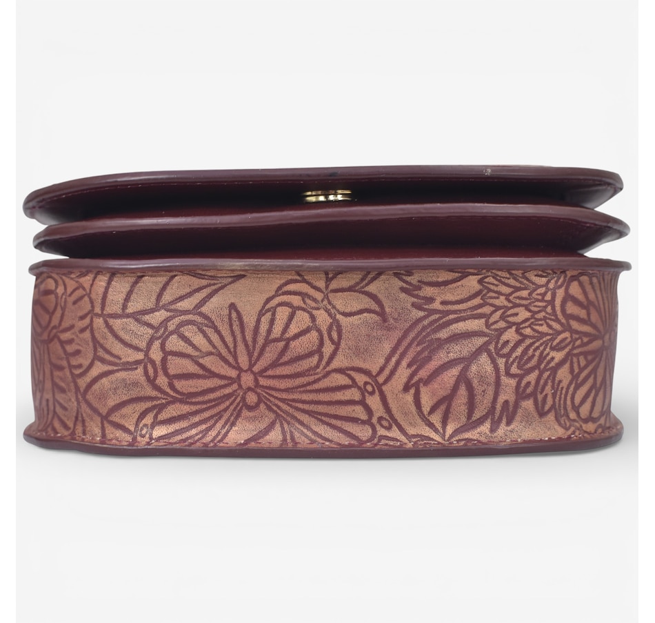 Image 122683_ALTMORE5.jpg, Product 122-683 / Price $179.99, Anuschka Flap Crossbody from Anuschka Handbags on TSC.ca's Fashion department