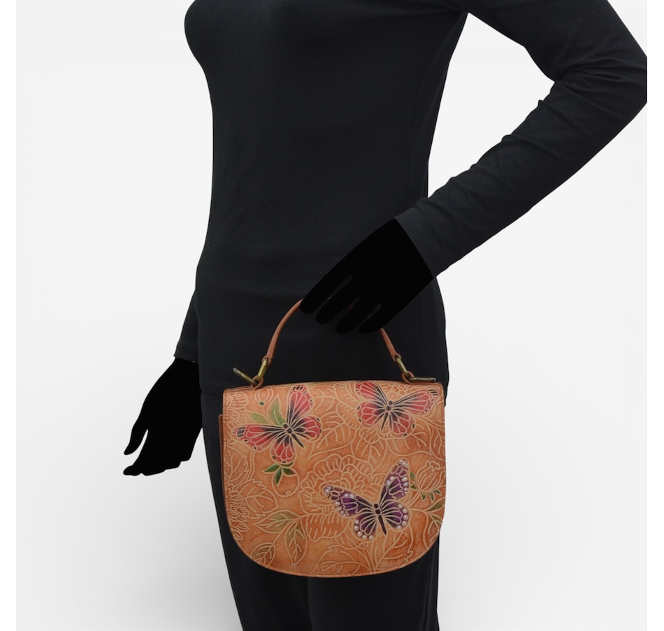 Image 122683_ALTMORE8.jpg, Product 122-683 / Price $179.99, Anuschka Flap Crossbody from Anuschka Handbags on TSC.ca's Fashion department