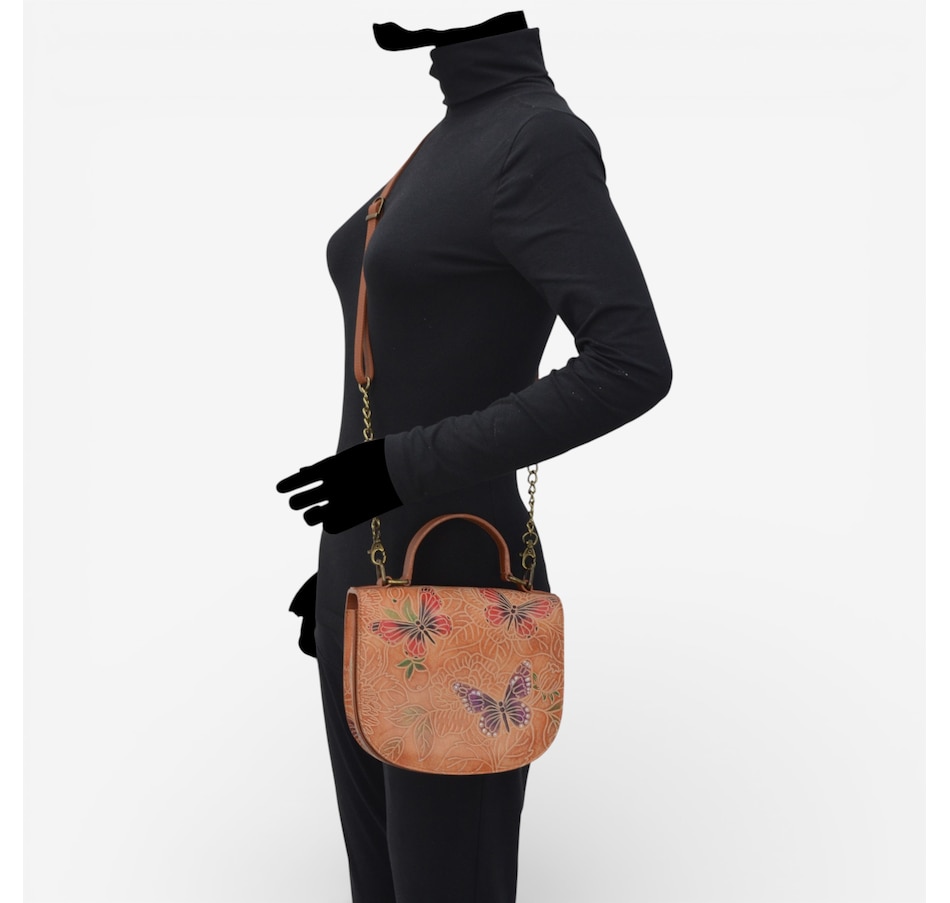 Image 122683_ALTMORE9.jpg, Product 122-683 / Price $179.99, Anuschka Flap Crossbody from Anuschka Handbags on TSC.ca's Fashion department