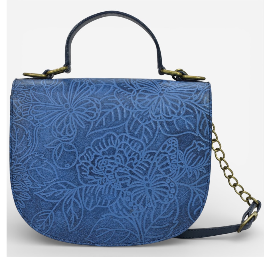 Image 122683_BTFBL.jpg, Product 122-683 / Price $179.99, Anuschka Flap Crossbody from Anuschka Handbags on TSC.ca's Fashion department