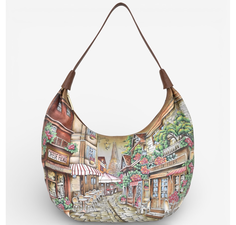 Image 122689_PNCAF.jpg, Product 122-689 / Price $239.99, Anuschka Large Shoulder Hobo from Anuschka Handbags on TSC.ca's Fashion department