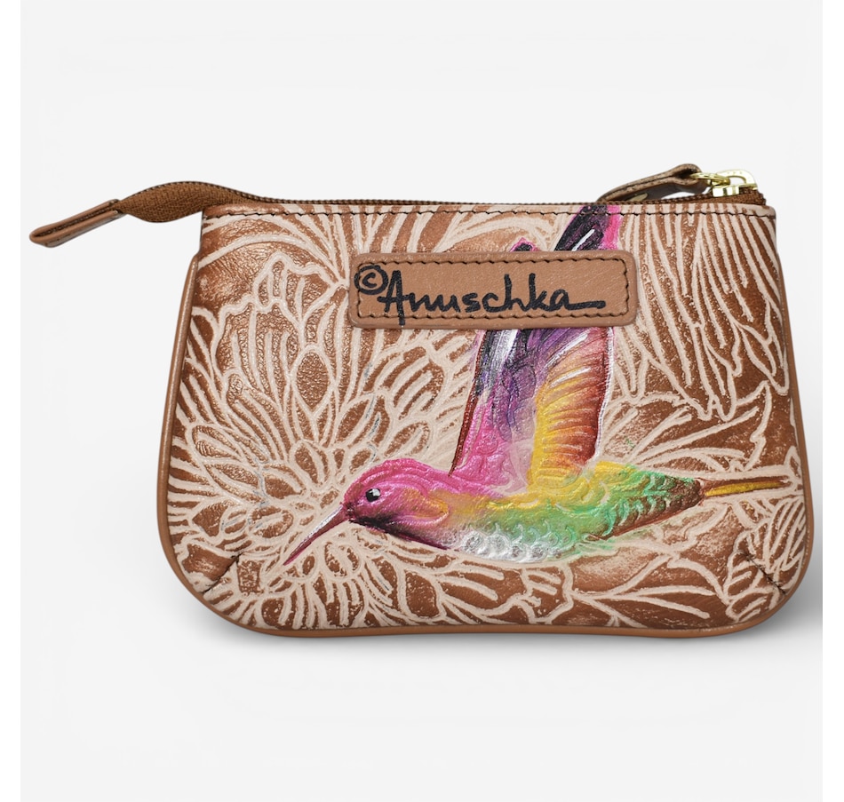 Image 122693_ALTMORE2.jpg, Product 122-693 / Price $68.00, Anuschka Medium Zip Pouch with Key Fobs from Anuschka Handbags on TSC.ca's Fashion department