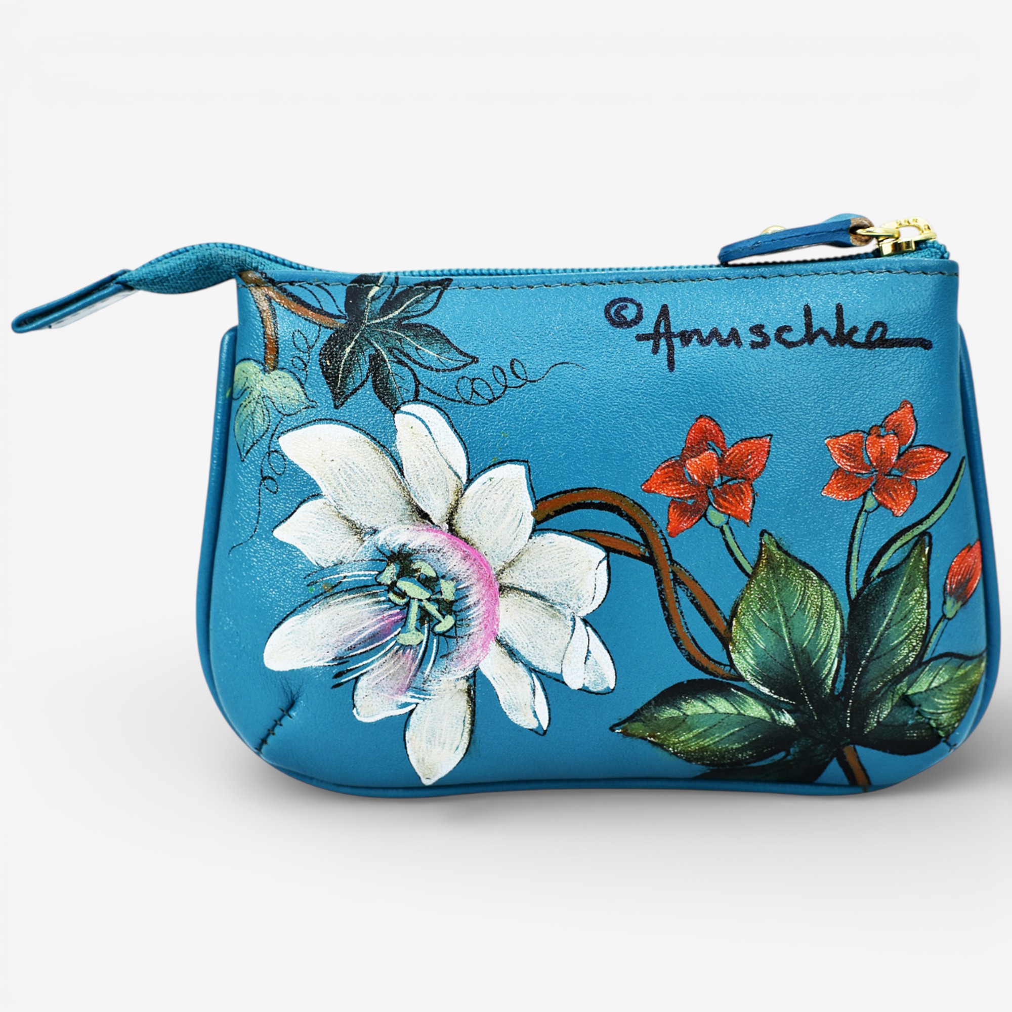 Anuschka Medium Zip Pouch with Key Fobs - TSC.ca