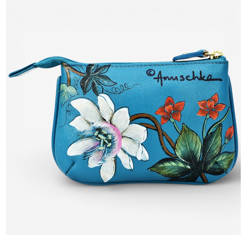 Image 122693_ALTMORE4.jpg, Product 122-693 / Price $68.00, Anuschka Medium Zip Pouch with Key Fobs from Anuschka Handbags on TSC.ca's Fashion department