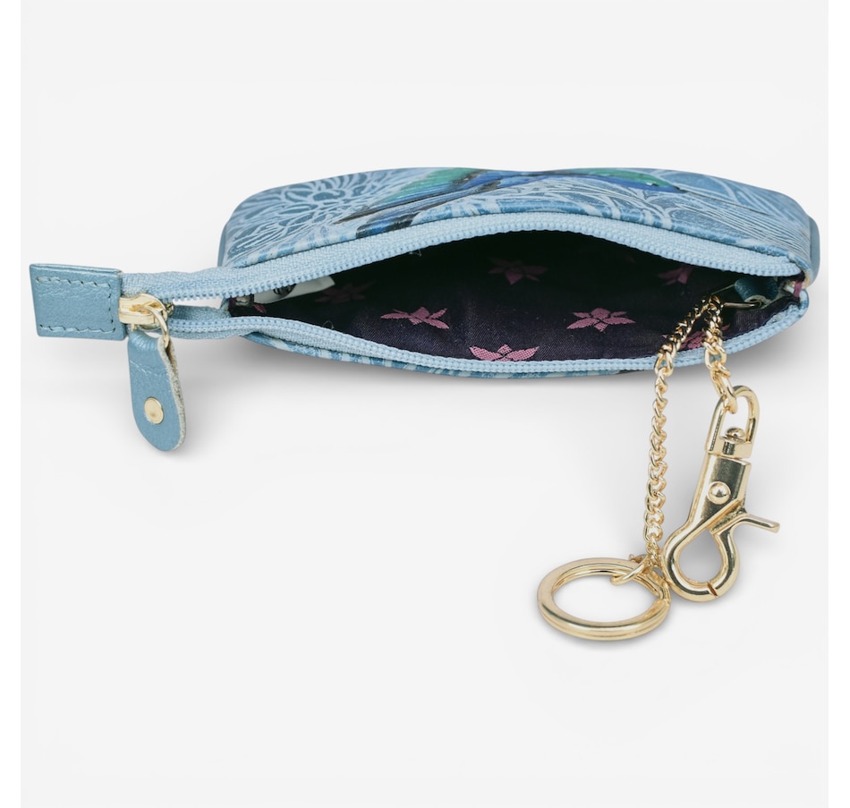 Image 122693_ALTMORE5.jpg, Product 122-693 / Price $68.00, Anuschka Medium Zip Pouch with Key Fobs from Anuschka Handbags on TSC.ca's Fashion department