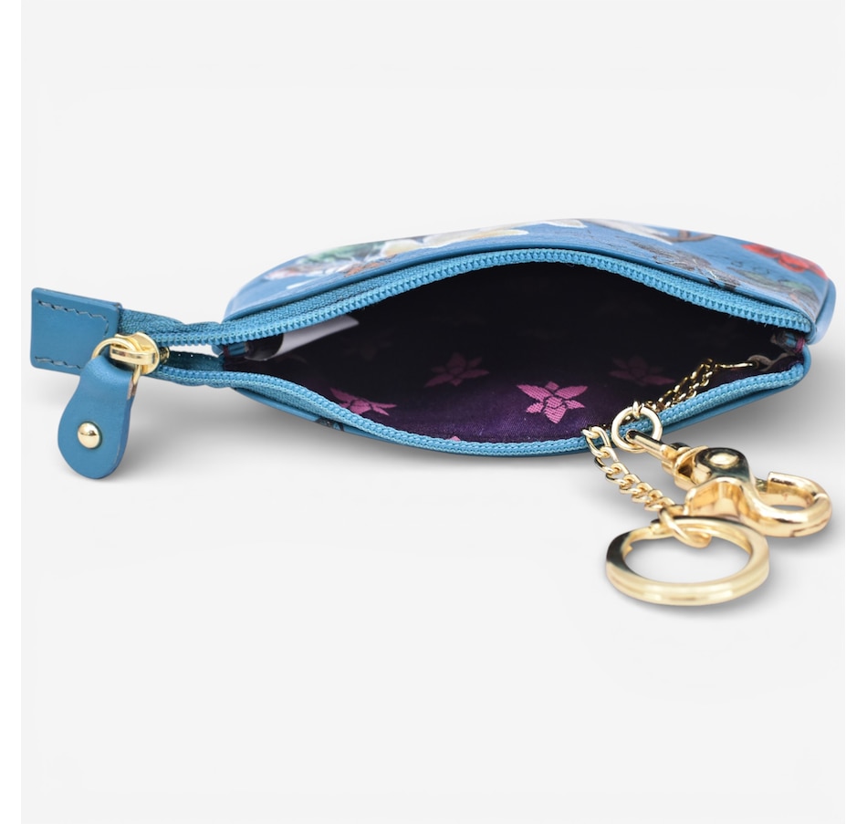 Image 122693_ALTMORE6.jpg, Product 122-693 / Price $68.00, Anuschka Medium Zip Pouch with Key Fobs from Anuschka Handbags on TSC.ca's Fashion department