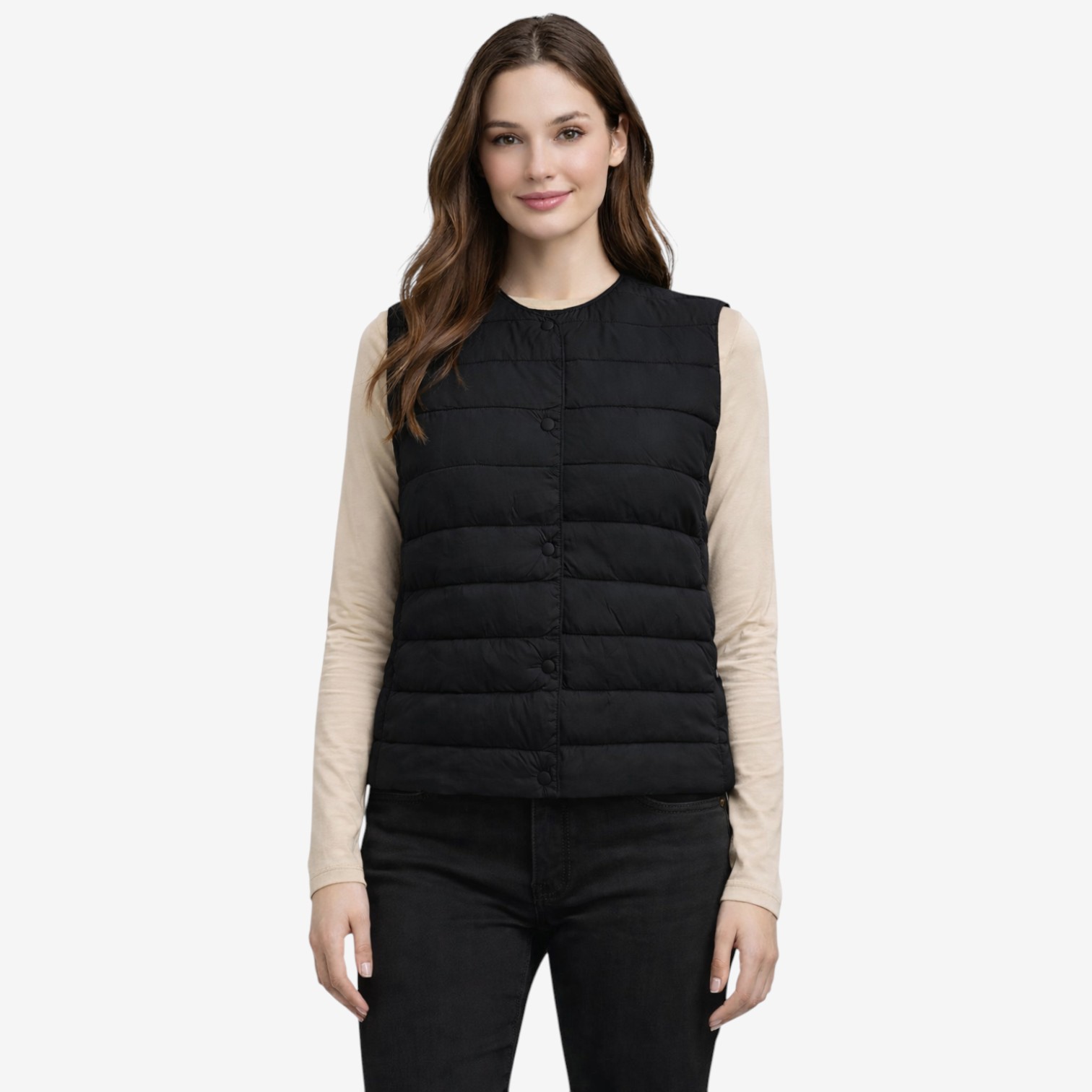 Point Zero Ladies Ultralight Convertible Neckline Vest - TSC.ca