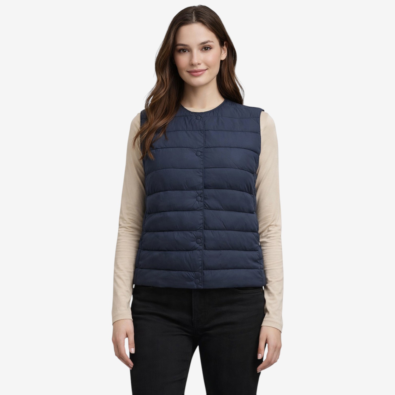 Point Zero Ladies Ultralight Convertible Neckline Vest - TSC.ca