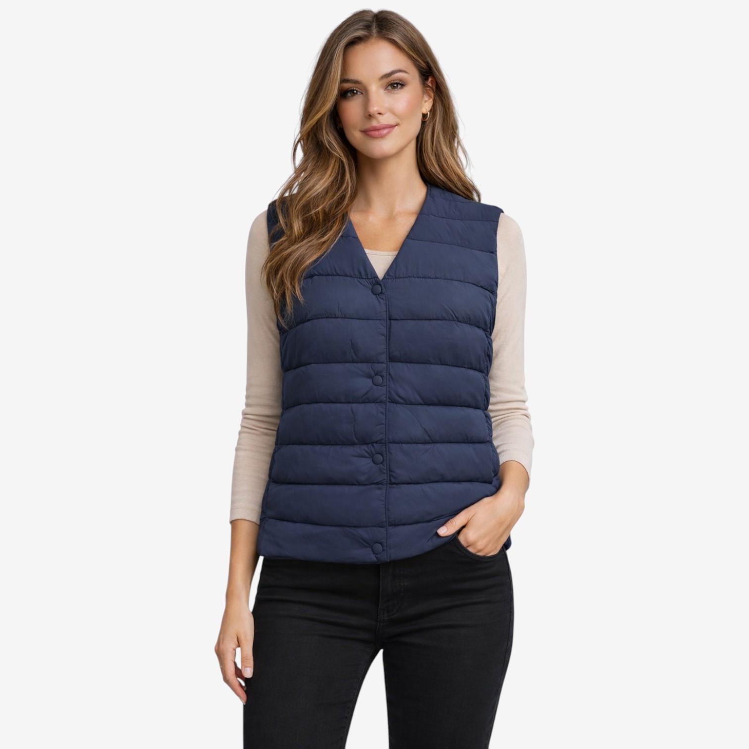 Point Zero Ladies Ultralight Convertible Neckline Vest - TSC.ca