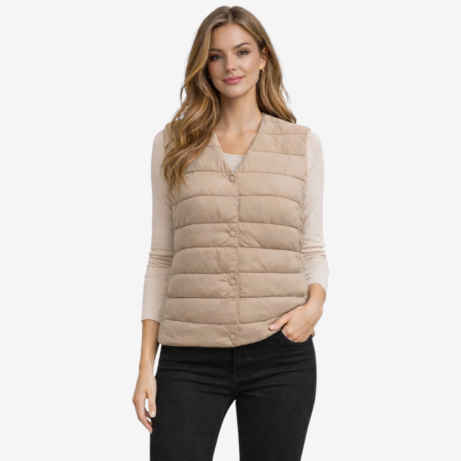 Point Zero Ladies Ultralight Convertible Neckline Vest - TSC.ca