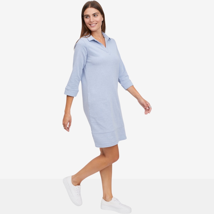 Image 122750_ALTMORE2.jpg, Product 122-750 / Price $54.99, Cuddl Duds Denim Washed Knit Lounge Dress from Cuddl Duds on TSC.ca's Fashion department