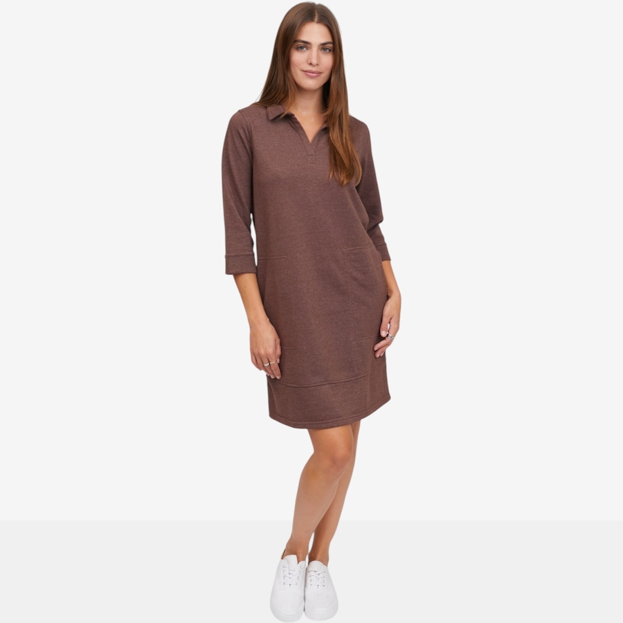 Image 122750_DKCO.jpg, Product 122-750 / Price $54.99, Cuddl Duds Denim Washed Knit Lounge Dress from Cuddl Duds on TSC.ca's Fashion department