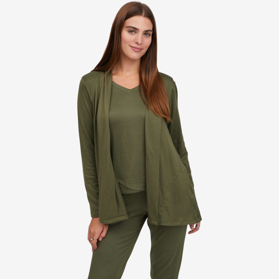 Image 122751_LODOE.jpg, Product 122-751 / Price $50.00, Cuddl Duds Comfort Code Soft Sweater Open Front Wrap from Cuddl Duds on TSC.ca's Fashion department