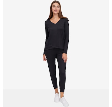Cuddl Duds Comfort Code Soft Sweater 2-Piece Lounge Set