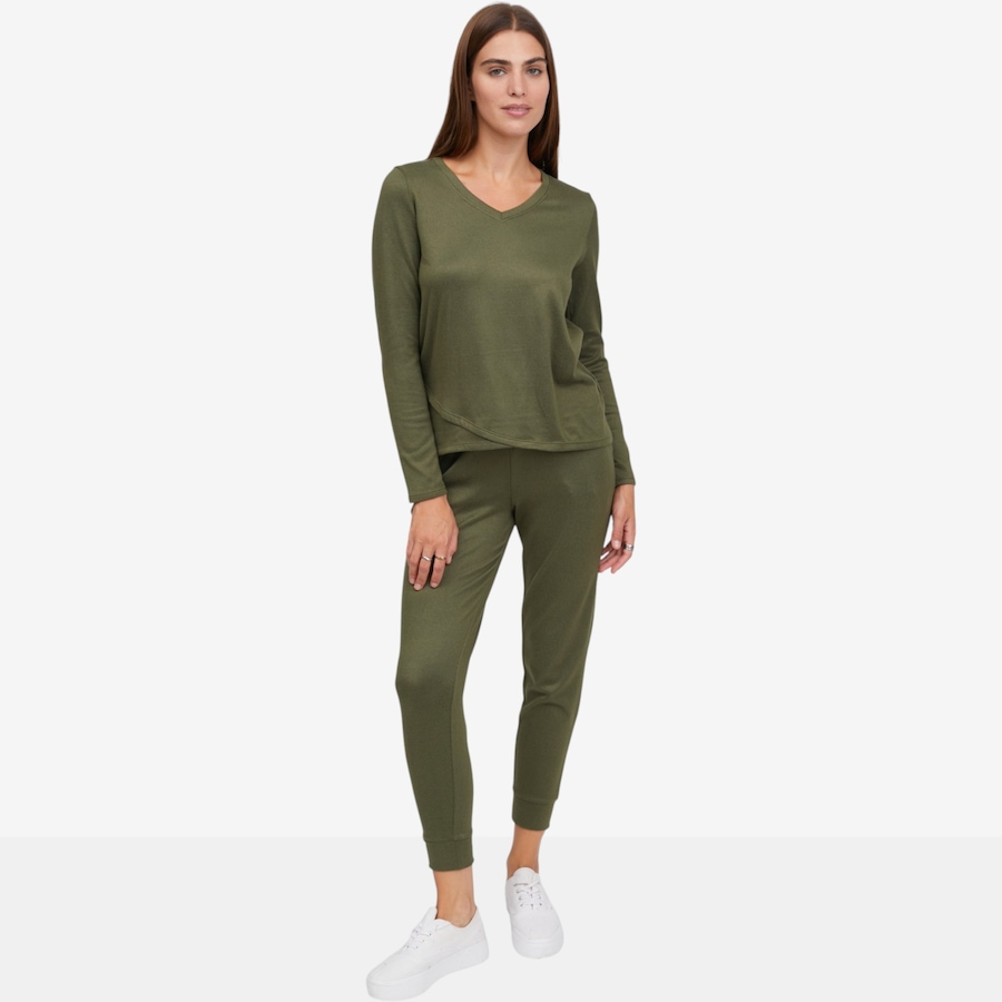 Image 122752_LODOE.jpg, Product 122-752 / Price $70.00, Cuddl Duds Comfort Code Soft Sweater 2-Piece Lounge Set from Cuddl Duds on TSC.ca's Fashion department