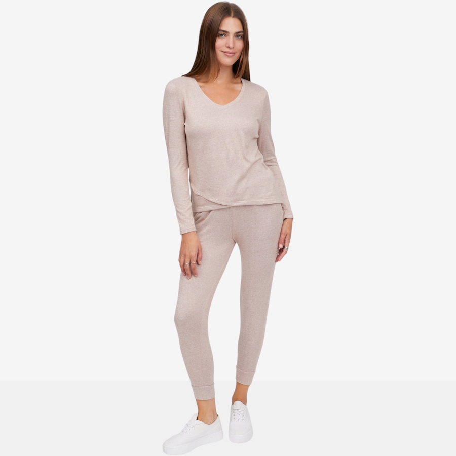 Image 122753_WARTE.jpg, Product 122-753 / Price $70.00, Cuddl Duds Comfort Code Soft Sweater 2Pc Lounge Set - Petite from Cuddl Duds on TSC.ca's Fashion department
