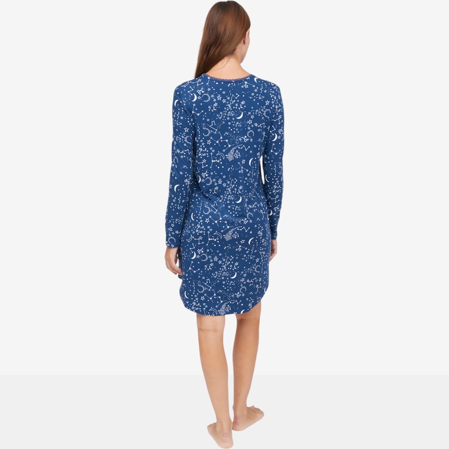 Image 122756_ALTMORE4.jpg, Product 122-756 / Price $60.00, Cuddl Duds Comfort Code Peach Jersey Lace Henley Sleepgown from Cuddl Duds  on TSC.ca's Fashion department