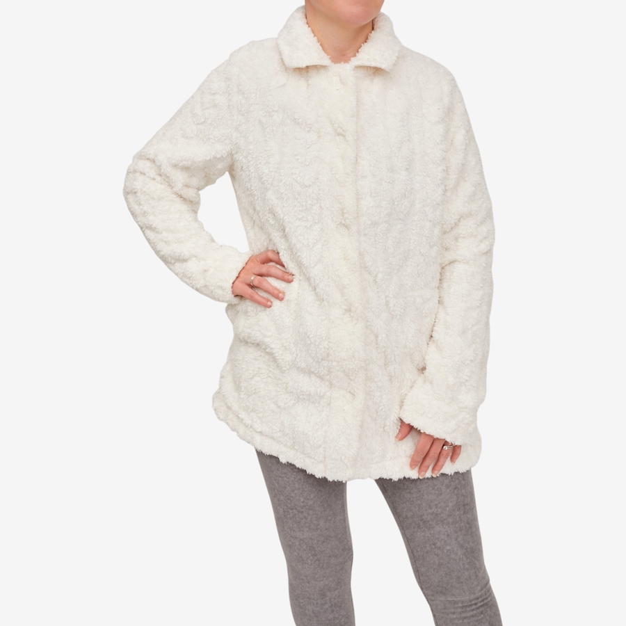 Image 122757_PO.jpg, Product 122-757 / Price $39.99, Cuddl Duds Sculpted Sherpa Shirt Jacket from Cuddl Duds  on TSC.ca's Fashion department