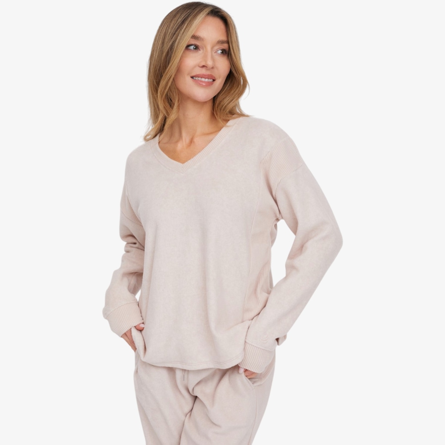 Image 122764_FAW.jpg, Product 122-764 / Price $34.99, Cuddl Duds Fleecewear Rib Pullover from Cuddl Duds  on TSC.ca's Fashion department