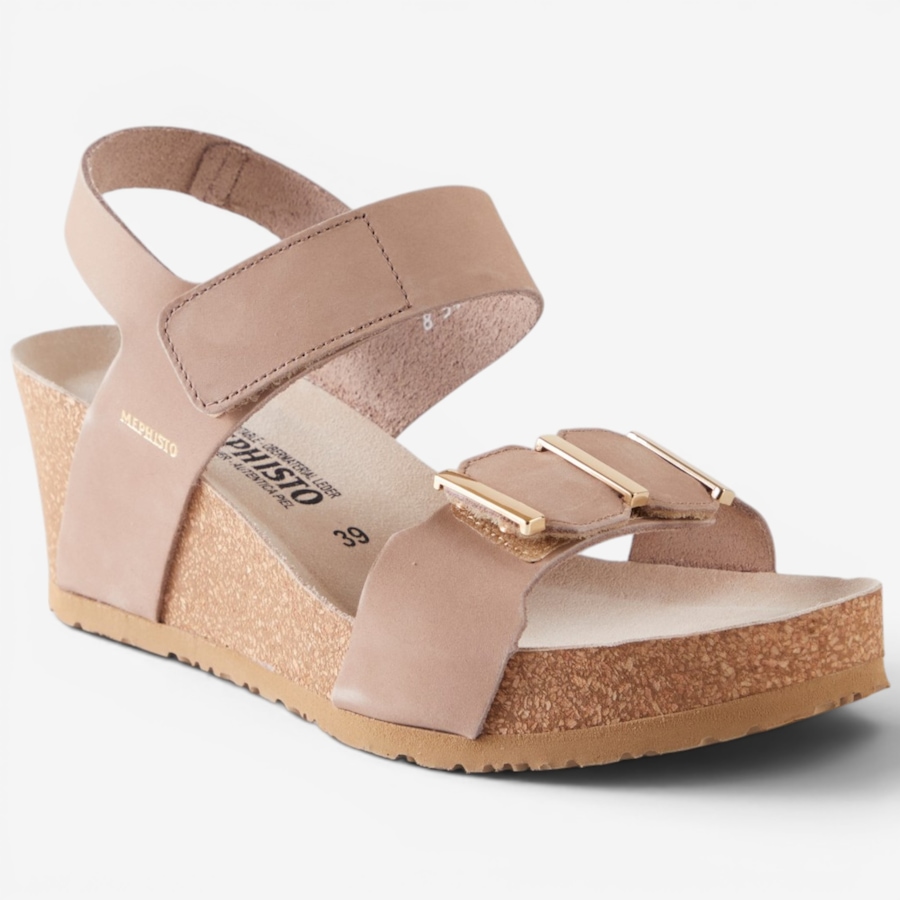 Image 122816_LGTU.jpg, Product 122-816 / Price $199.88, Mephisto Leonore Wedge Sandal from Mephisto on TSC.ca's Shoes department
