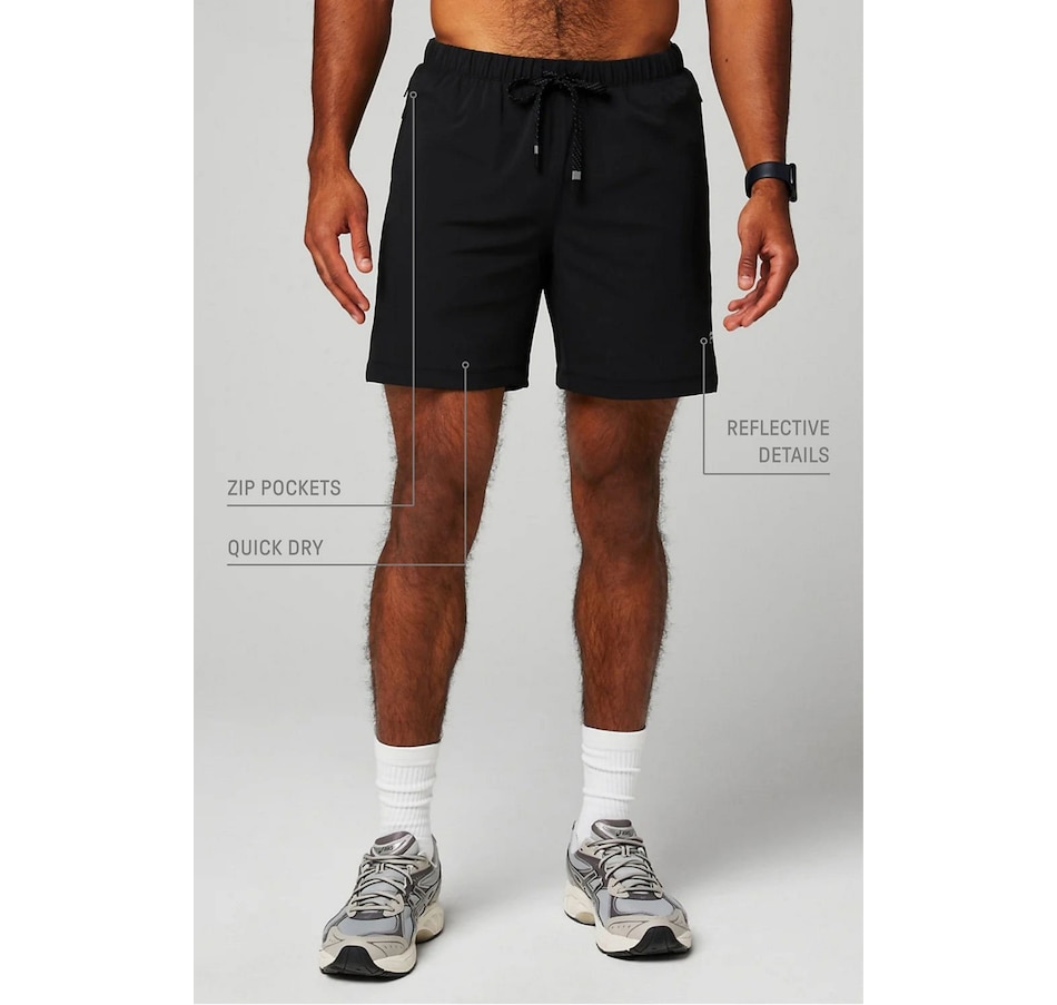 Image 122832_BLK.jpg, Product 122-832 / Price $98.00, Fabletics Men's The One 7" Short from Fabletics on TSC.ca's Fashion department