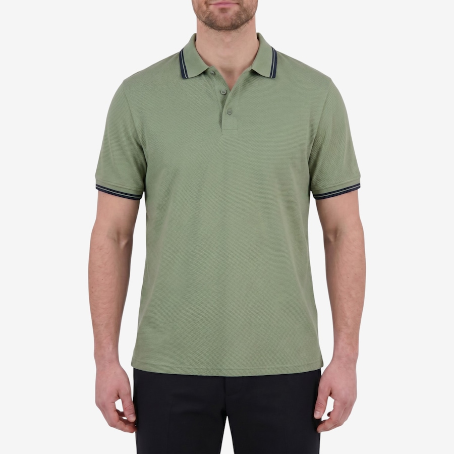 Image 122836_SAG.jpg, Product 122-836 / Price $34.88, Report Men's Three Button Popcorn Polo Shirt from Report on TSC.ca's Fashion department