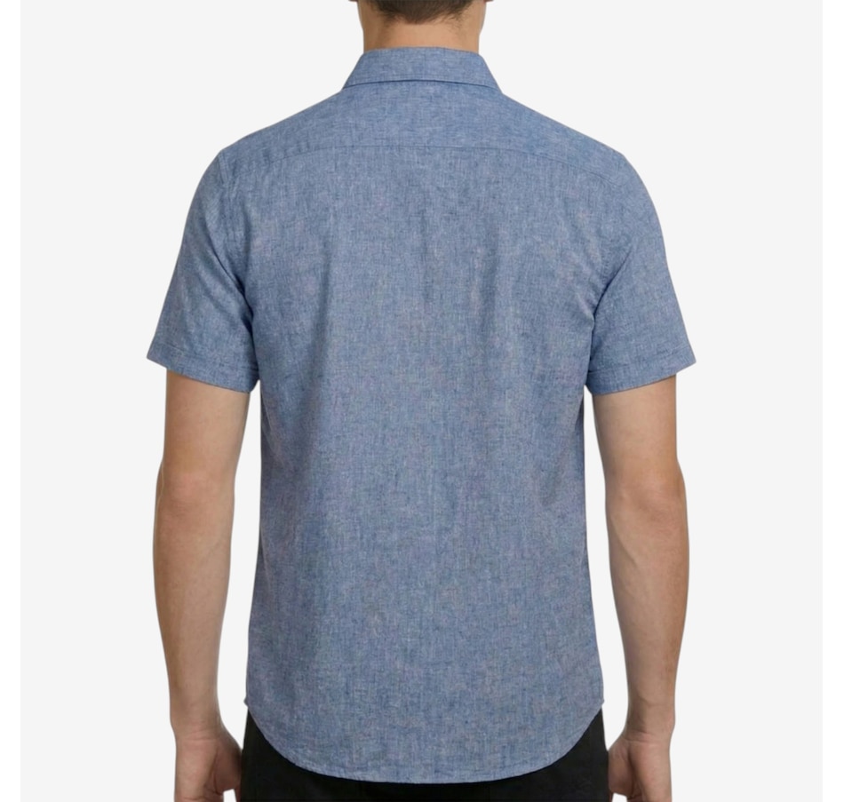 Image 122839_ALTMORE1.jpg, Product 122-839 / Price $54.00, Report Men's Solid Woven Sport Shirt with Point Collar from Report on TSC.ca's Fashion department