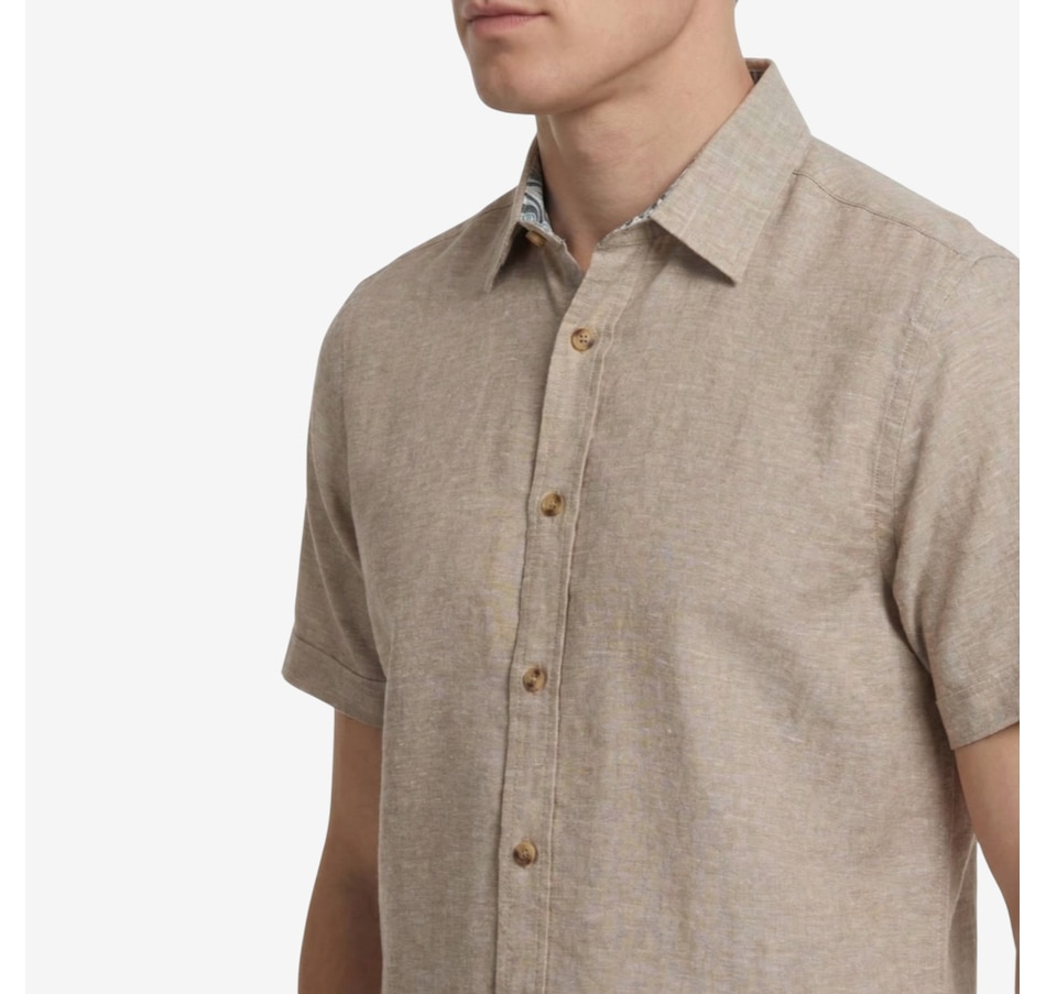 Image 122839_ALTMORE2.jpg, Product 122-839 / Price $54.00, Report Men's Solid Woven Sport Shirt with Point Collar from Report on TSC.ca's Fashion department