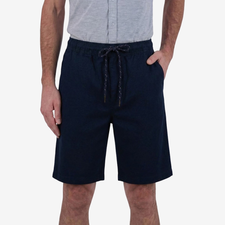 Image 122842_NVY.jpg, Product 122-842 / Price $69.00, Report Solid Linen Blend Woven Mens Shorts from Report on TSC.ca's Fashion department