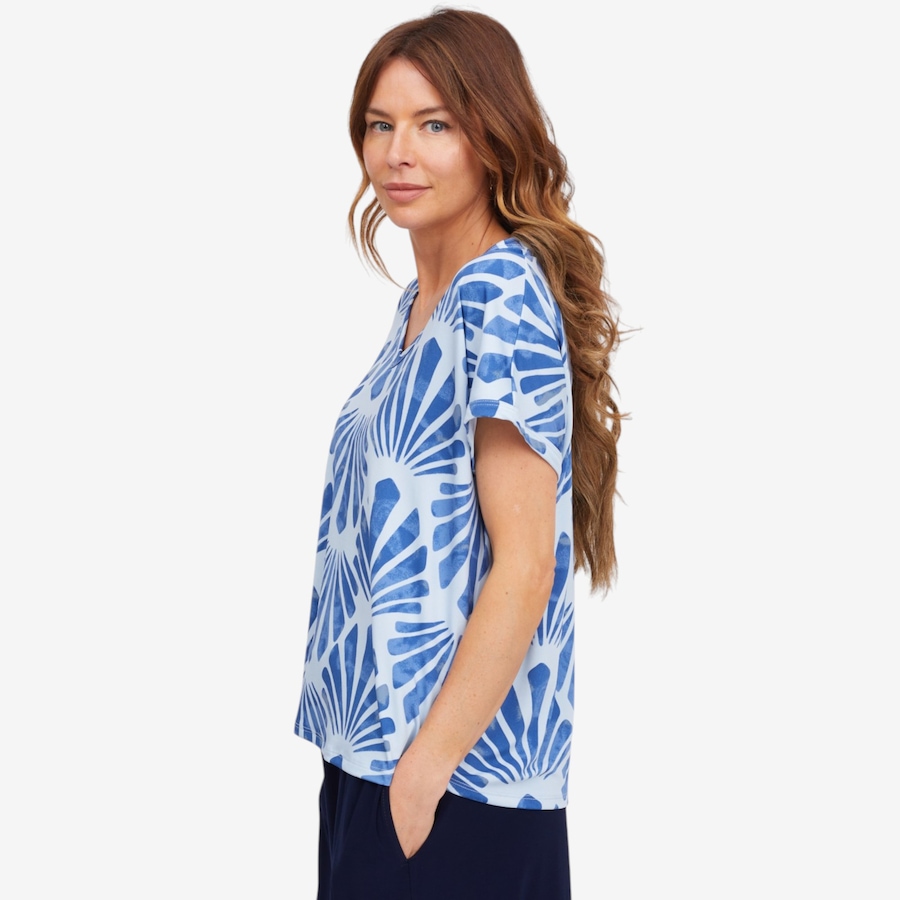 Image 122845_ALTMORE1.jpg, Product 122-845 / Price $59.99, Kim & Co. Brazil Knit Short Dolman Sleeve Top from Kim & Co. on TSC.ca's Fashion department