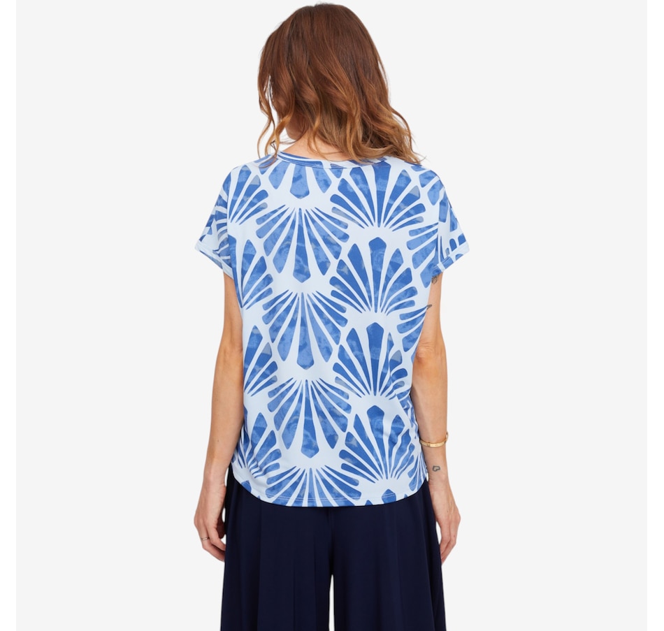 Image 122845_ALTMORE3.jpg, Product 122-845 / Price $39.99, Kim & Co. Brazil Knit Short Dolman Sleeve Top from Kim & Co. on TSC.ca's Fashion department