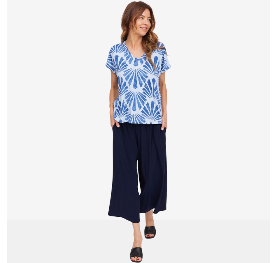 Image 122845_ALTMORE5.jpg, Product 122-845 / Price $39.99, Kim & Co. Brazil Knit Short Dolman Sleeve Top from Kim & Co. on TSC.ca's Fashion department