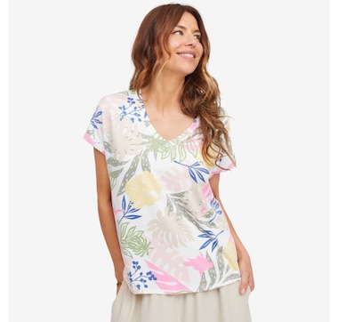 Kim &amp; Co. Brazil Knit Short Dolman Sleeve Top