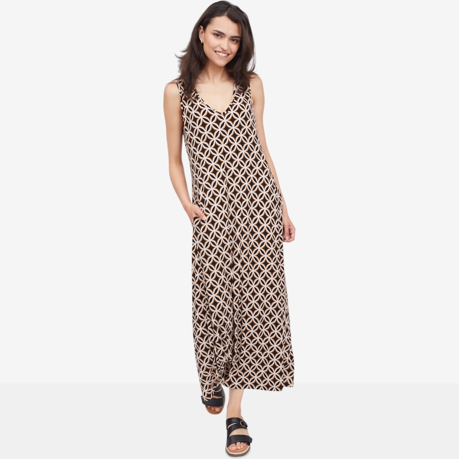 Image 122846_BKD.jpg, Product 122-846 / Price $79.99, Kim & Co. Brazil Knit Sleeveless Maxi Dress with Pockets from Kim & Co. on TSC.ca's Fashion department