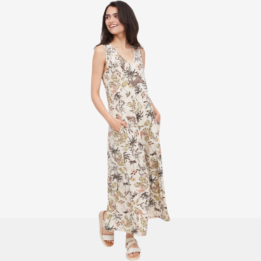 Image 122846_SAGAL.jpg, Product 122-846 / Price $79.99, Kim & Co. Brazil Knit Sleeveless Maxi Dress with Pockets from Kim & Co. on TSC.ca's Fashion department