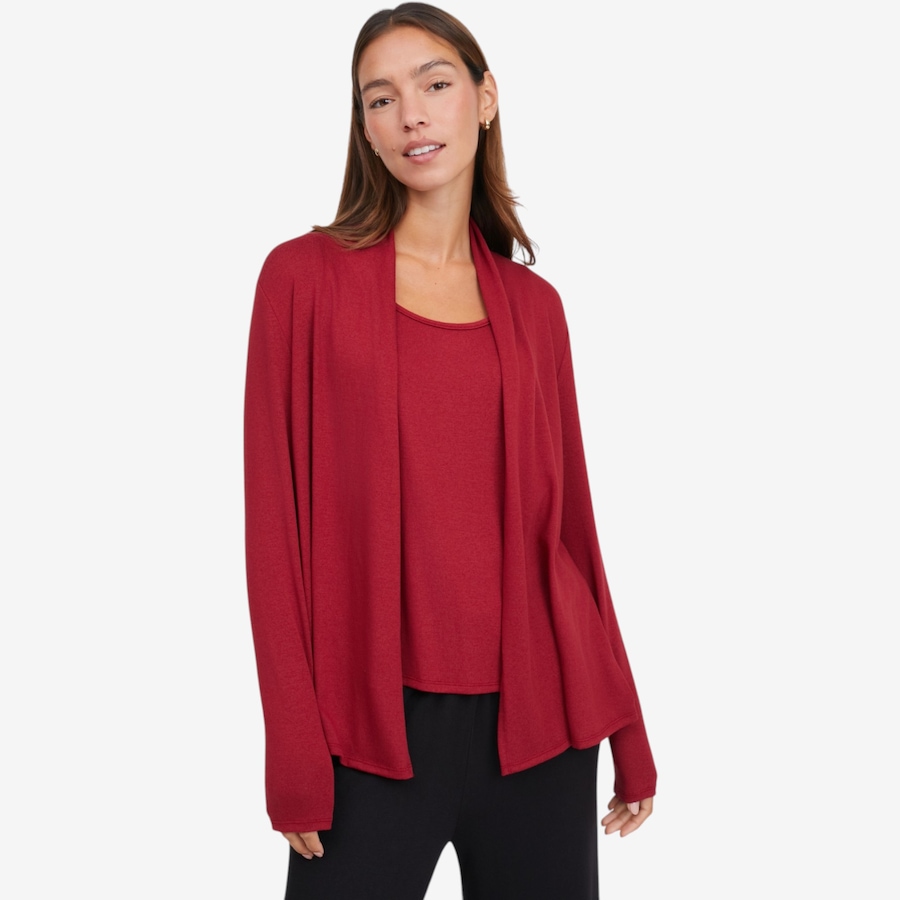 Image 122922_CRON.jpg, Product 122-922 / Price $49.99, Kim & Co. Fine Sweater Knit Swing Cardigan from Kim & Co. on TSC.ca's Fashion department