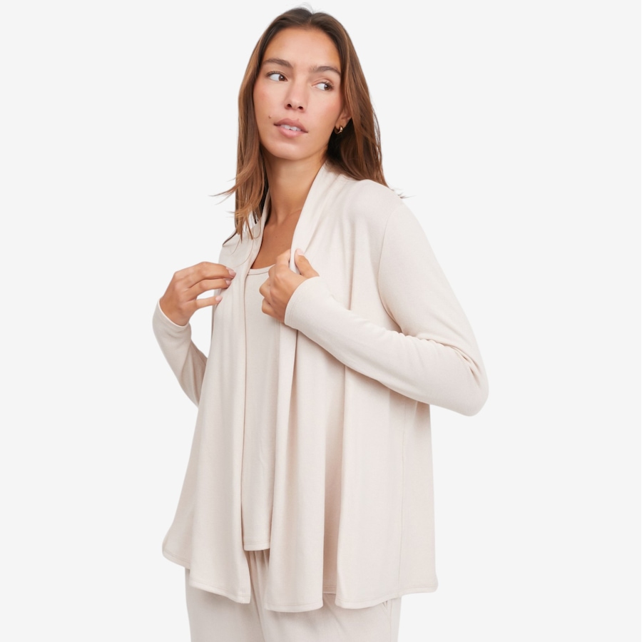Image 122922_LTWHE.jpg, Product 122-922 / Price $49.99, Kim & Co. Fine Sweater Knit Swing Cardigan from Kim & Co. on TSC.ca's Fashion department