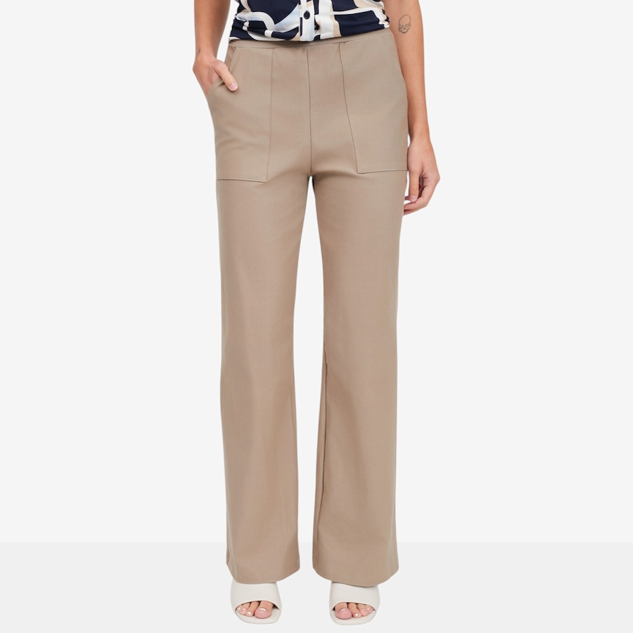 Image 122928_WH.jpg, Product 122-928 / Price $79.99, Kim & Co. Deluxe Denim Knit Estelle Straight Pant from Kim & Co. on TSC.ca's Fashion department