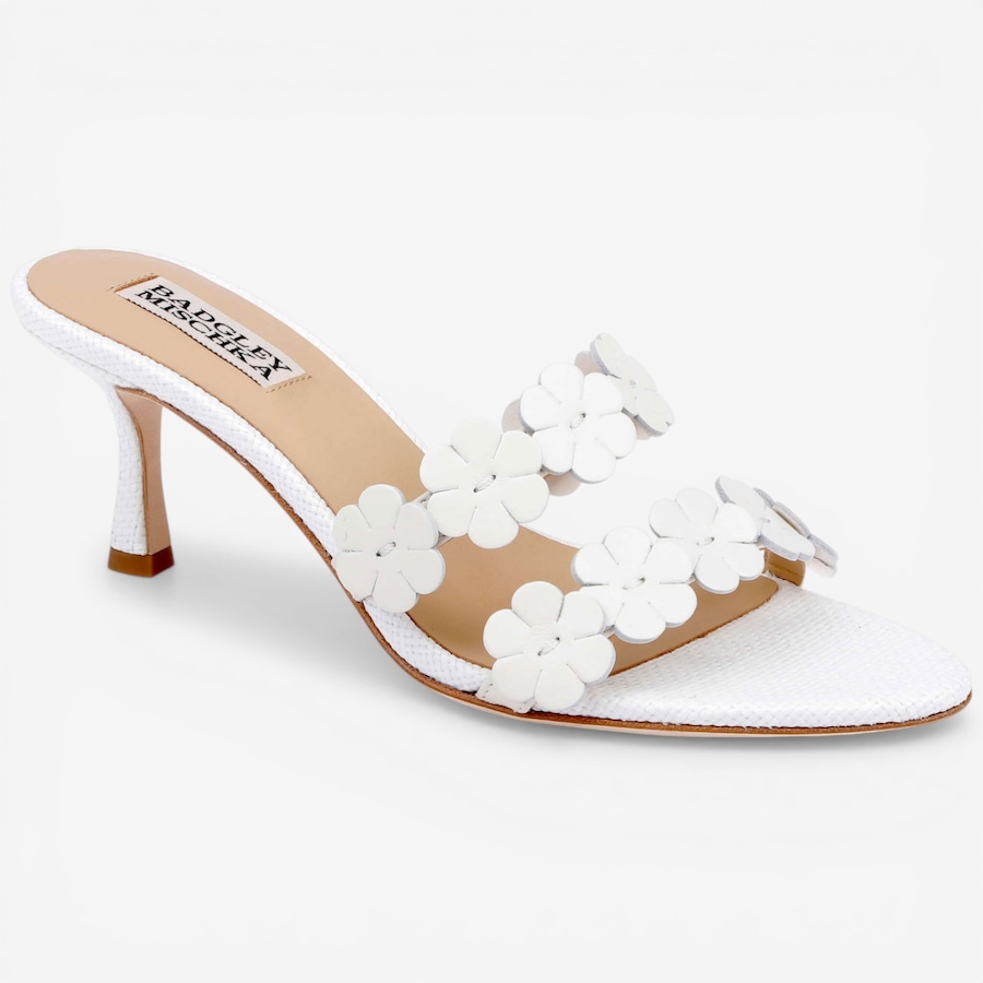 Image 122933_WHT.jpg, Product 122-933 / Price $365.00, Badgley Mischka Watertown Slide from Badgley Mischka on TSC.ca's Shoes department