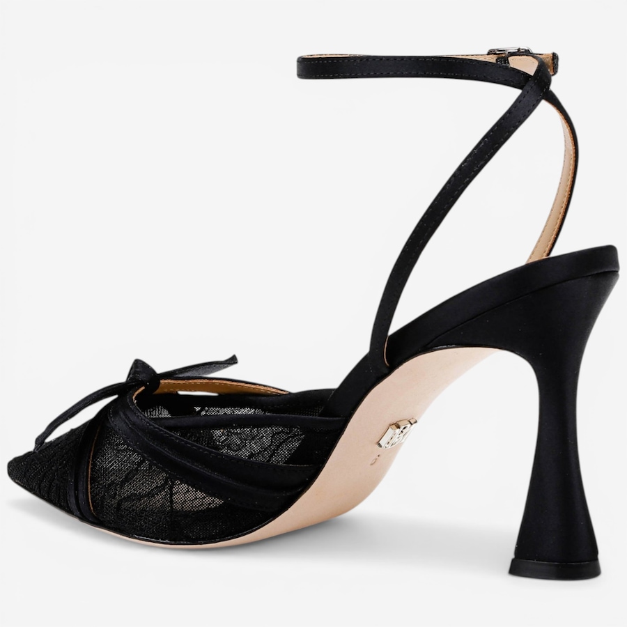 Image 122937_ALTMORE1.jpg, Product 122-937 / Price $325.00, Badgley Mischka Josie Lace Ankle Strap Pump  from Badgley Mischka on TSC.ca's Shoes department