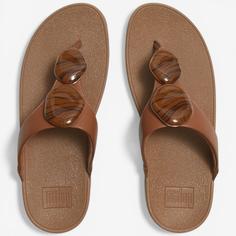 Image 122941_ALTMORE4.jpg, Product 122-941 / Price $79.88, FitFlop Lulu Marbled Stone Toe Post Sandal from FitFlop on TSC.ca's Shoes department