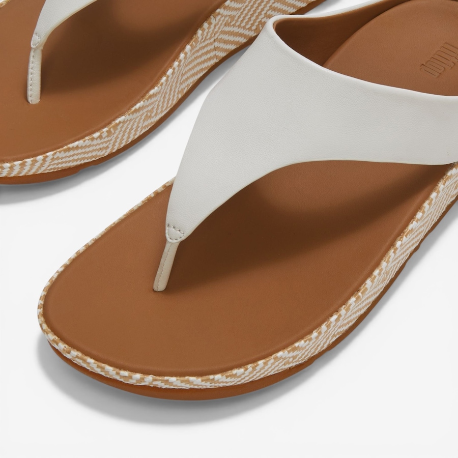 Image 122942_ALTMORE3.jpg, Product 122-942 / Price $84.88, FitFlop Lulu Lux Graphic Weave Leather Toe Post Sandal from FitFlop on TSC.ca's Shoes department