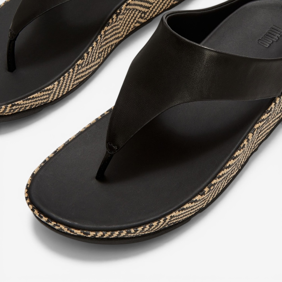 Image 122942_ALTMORE5.jpg, Product 122-942 / Price $84.88, FitFlop Lulu Lux Graphic Weave Leather Toe Post Sandal from FitFlop on TSC.ca's Shoes department