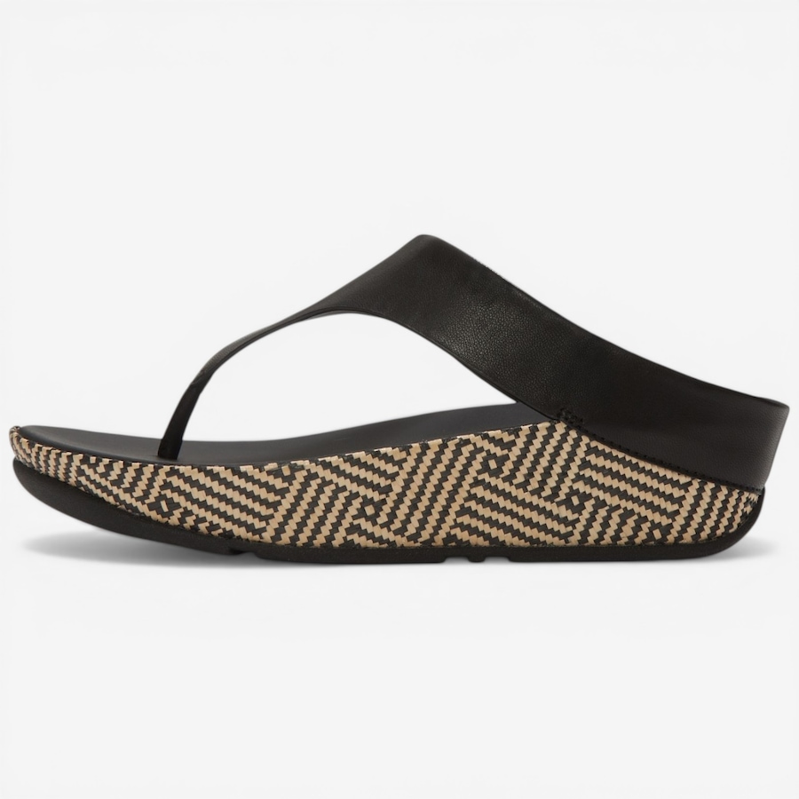Image 122942_ALTMORE6.jpg, Product 122-942 / Price $84.88, FitFlop Lulu Lux Graphic Weave Leather Toe Post Sandal from FitFlop on TSC.ca's Shoes department