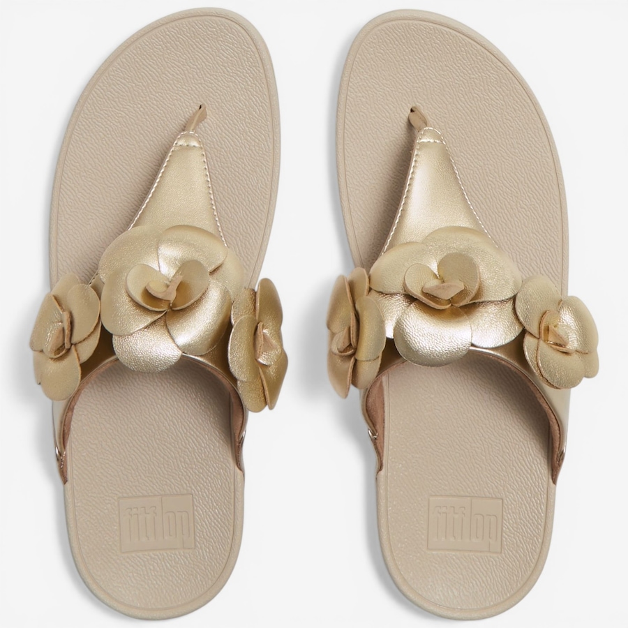 Image 122943_ALTMORE2.jpg, Product 122-943 / Price $99.88, FitFlop Lulu Flower Toe Post Sandal from FitFlop on TSC.ca's Shoes department